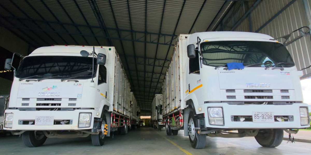 鴻光専門物流車両